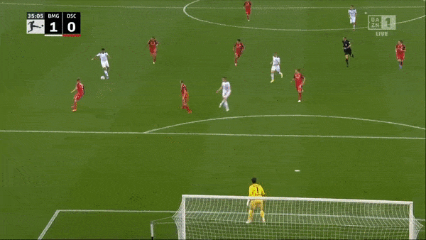 M'gladbach vs Arminia Bielefeld 3-1: Lars Stindl tỏa sáng cú đúp, Denis Zakaria góp công chiến thắng, Masaya ngược dòng bất thành