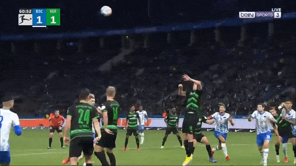 Hertha Berlin vs Greuther Furth 2-1: Hrgota mở tỷ số trên chấm penalty, Ekkelenkamp đánh đầu đẹp mắt gỡ hòa, Bauer phản lưới nhà