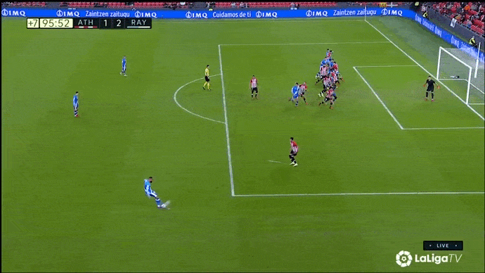 Athletic Bilbao vs Rayo vallecano 1-2: Alvaro Garcia mở tỷ số, Pathe Ciss phản lưới nhà, Radamel Falcao kịp chốt hạ chiến thắng phút bù giờ