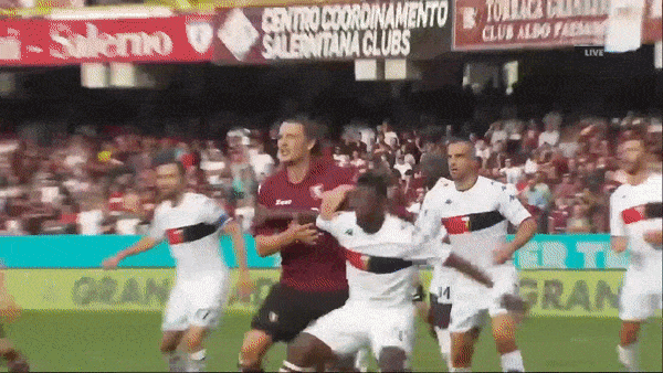 Salernitana vs Genoa 1-0: Kastanos phạt góc, Milan Đuric đánh đầu đẹp mắt giành 3 điểm quý giá