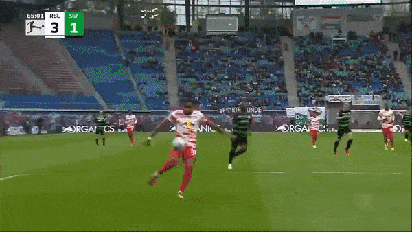 RB Leipzig vs Greuther Furth 4-1: Yussuf Poulsen, Emil Forsberg, Dominik Szoboszlai, Hugo Novoa Ramos đua tài ghi bàn, Leipzig mở tiệc chiến thắng 