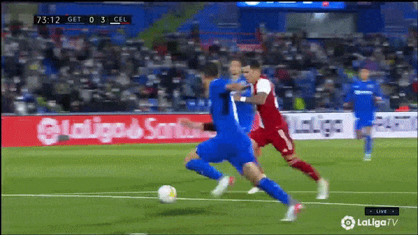 Getafe vs Celta Vigo 0-3: Santi Mina lập cú đúp, Iago Aspas chốt hạ chiến thắng 3 sao, Djene Dakonam, Chema đều bị thẻ đỏ 