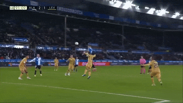 Alaves vs Levante 2-1: Jorge de Frutos mở tỷ số, Joselu lập cú đúp ngược dòng chiến thắng