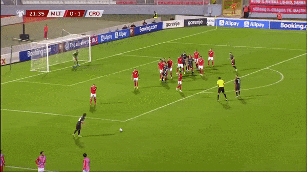 Malta vs Croatia 1-7: Ivan Perisic sớm mở tỷ số, Duje Caleta-Car, Mario Pasalic, Luka Modric, Lovro Majer, Andrej Kramaric đua tài ghi 7 bàn thắng
