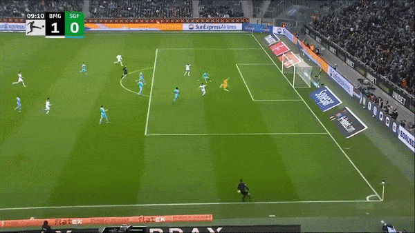 M'gladbach vs Greuther Furth 4-0: Jonas Hofmann xuất thần cú đúp, Florian Neuhaus, Alassane Plea góp phần chiến thắng tưng bừng