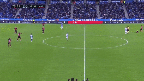 Real Sociedad vs Valencia 0-0: Bất phân thắng bại, Aritz Elustondo nhận thẻ đỏ gây tranh cãi