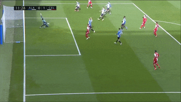 Alaves vs Celta Vigo 1-2: Santi Mina mở bàn may mắn, Joselu gỡ hòa, Iago Aspas chốt hạ chiến thắng