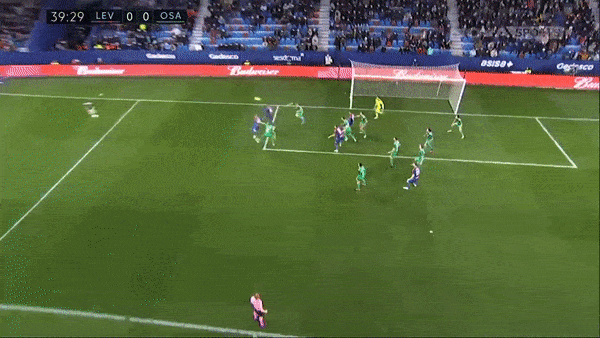 Levante vs Osasuna 0-0: Hàng công Jorge Frutos, Roger Marti, Jose Luis Morales kém duyên ghi bàn, Levante ngậm ngùi chia điểm cùng Osasuna 