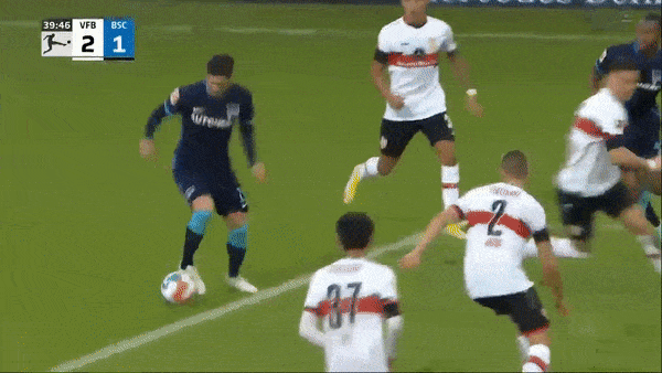 Stuttgart vs Hertha Berlin 2-2: Omar Marmoush khai bàn, Philipp Forster nhân đôi tỷ số nhưng Stevan Jovetic xuất thần lập cú đúp chia điểm