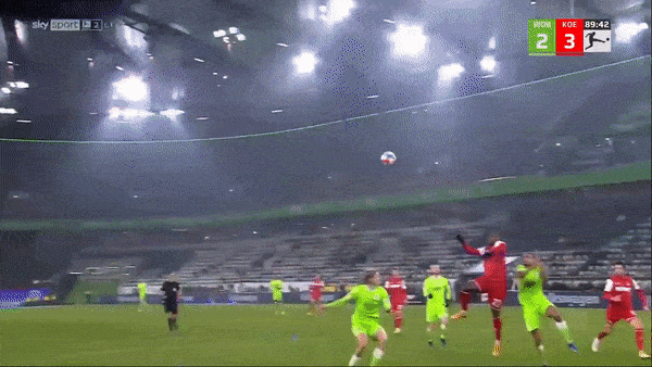 Wolfsburg vs Cologne 2-3: Lukas Nmecha sớm mở bàn, Wout Weghorst lập công, Anthony Modeste ghi cú đúp, Mark Uth góp công thắng ngược dòng