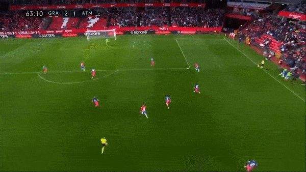 Granada vs Atletico Madrid 2-1: Joao Felix sớm ghi bàn nhưng Darwin Machis, Jorge Molina xuất sắc ngược dòng hạ HLV Diego Simeone 