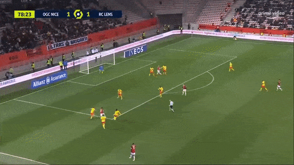 Nice vs Lens 2-1: Arnaud Kalimuendo lập công, Mario Lemina, Justin Kluivert ngược dòng chiến thắng xứng đáng