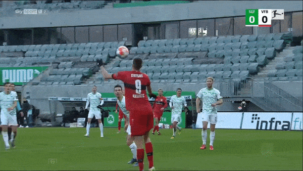 Greuther Furth vs Stuttgart 0-0: Sasa Kalajdzic bỏ lỡ cơ hội đáng tiếc hạ gục thủ thành Sascha Burchert, ngậm ngùi chia điểm