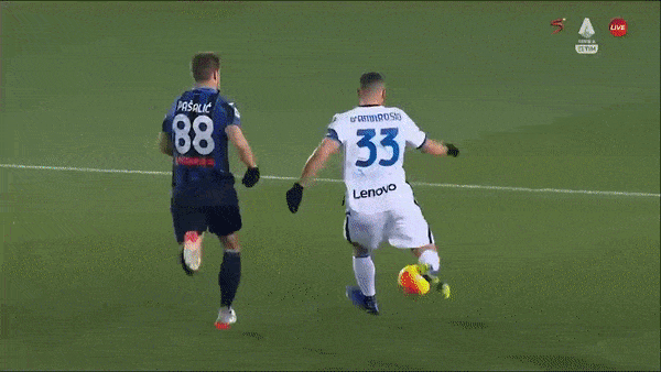 Atalanta vs Inter Milan 0-0: Luis Muriel, Matteo Pessina bế tắc, Perisic, Martinez, Edin Dzeko cũng chẳng khá hơn, Inter tạm hơn AC Milan 2 điểm, dẫn đầu Serie A