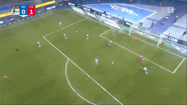 Hertha Berlin vs Bayern Munich 1-4: Lewandowski tịt ngòi nhưng Tolisso, Muller, Sane, Gnabry lần lượt tỏa sáng, Bayern củng cố ngôi đầu Bundesliga