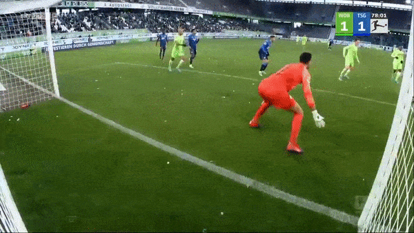 Wolfsburg vs Hoffenheim 1-2: Jonas Wind mở tỷ số, Bruun Larsen gỡ hòa, Andrej Kramaric ấn định chiến thắng