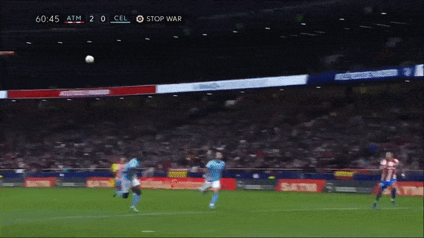 Atletico Madrid vs Celta Vigo 2-0: Kondogbia kiến tạo, Renan Lodi mở tỷ số, Kondogbia kiến tạo, Renan Lodi lần nữa tỏa sáng, hoàn thành cú đúp