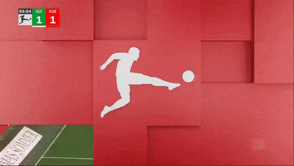 Greuther Furth vs Cologne 1-1: Florian Kainz mở tỷ số, Sebastian Griesbeck đánh đầu đẹp mắt, chia điểm xứng đáng