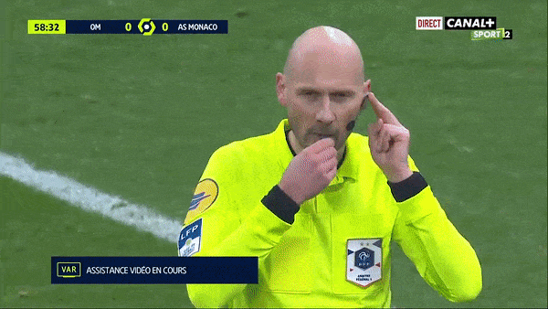 Marseille vs AS Monaco 0-1: VAR công nhận bàn thắng của Gelson Martins, AS Monaco bất ngờ hạ Marseille 