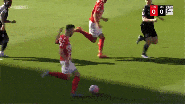 Mainz vs Arminia Bielefeld 4-0: Jonathan Burkardt sớm mở bàn, Moussa Niakhate, Marcus Ingvartsen đều tỏa sáng từ chấm penalty