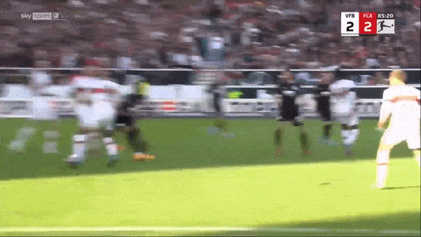 Stuttgart vs Augsburg 3-2: Andre Hahn, Michael Gregoritsch ghi bàn nhưng Waldemar Anton, Omar Marmoush, Tiago Tomas ngược dòng chiến thắng