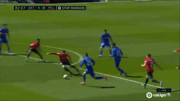 Getafe vs Mallorca 1-0: Enes Unal sút hỏng penalty, Gonzalo Villar kiến tạo, Borja Mayoral ghi bàn duy nhất, Franco Russo bị thẻ đỏ