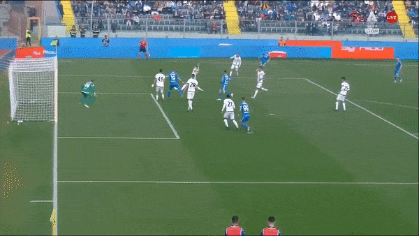 Empoli vs Spezia 0-0: Di Francesco, Pinamonti kém duyên ghi bàn, Rey Manaj, Bastoni, Gyasi cũng chẳng khá hơn nên đành chia điểm