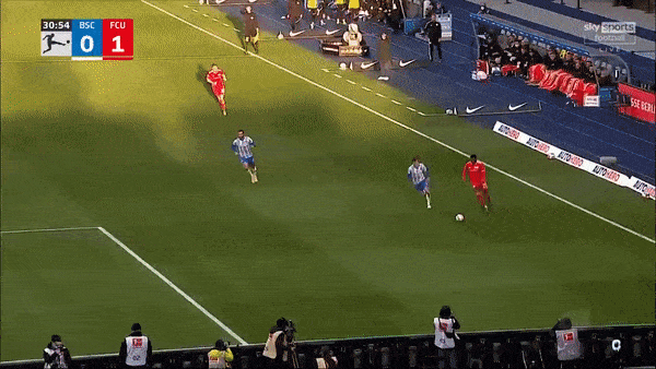 Hertha Berlin vs Union Berlin 1-4: Genki Haraguchi khai bàn, Grischa Promel, Sheraldo Becker, Sven Michel lần lượt tỏa sáng, Timo Baumgartl phản lưới nhà