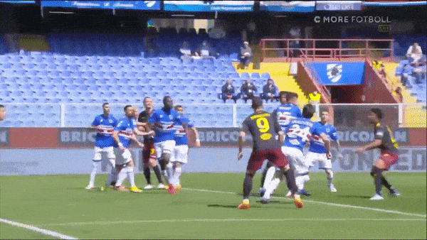 Sampdoria vs Salernitana 1-2: Cục diện bất ngờ, Federico Fazio, Ederson sớm ghi 2 bàn trong 6 phút đầu, Francesco Caputo ghi bàn danh dự