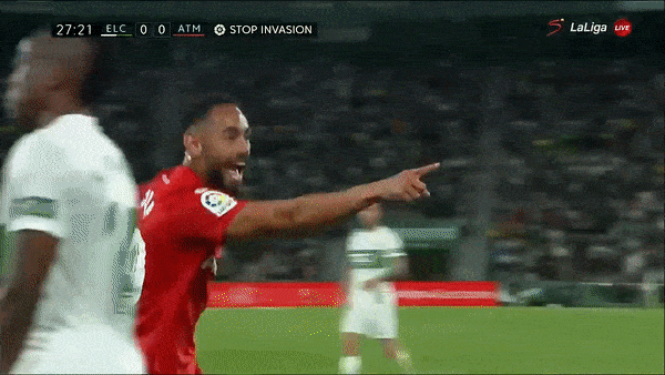 Elche vs Atletico Madrid 0-2: Renan Lodi căng ngang, Matheus Cunha đệm bóng cận thành, Rodrigo De Paul chốt hạ chiến thắng 