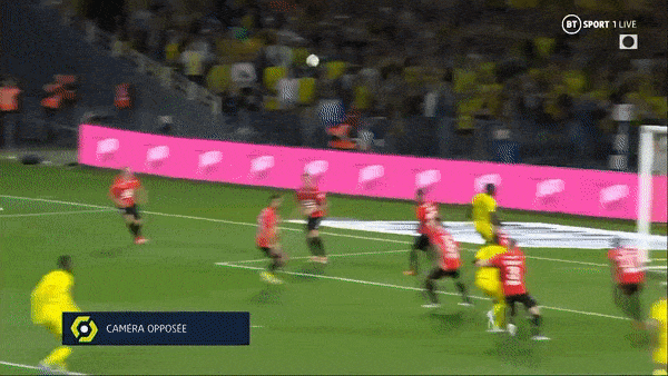 Nantes vs Rennes 2-1: Flavien Tait mở tỷ số, Kalifa Coulibaly gỡ hòa, Nicolas Pallois tung cú sút căng giành gọn 3 điểm
