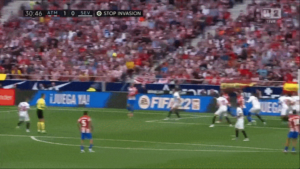 Atletico Madrid vs Sevilla 1-1: Gimenez đánh đầu mở bàn đẹp mắt, En-Nesyri gỡ hòa, Sevilla cùng Real Madrid, Barca, Atletico có vé Champions League 