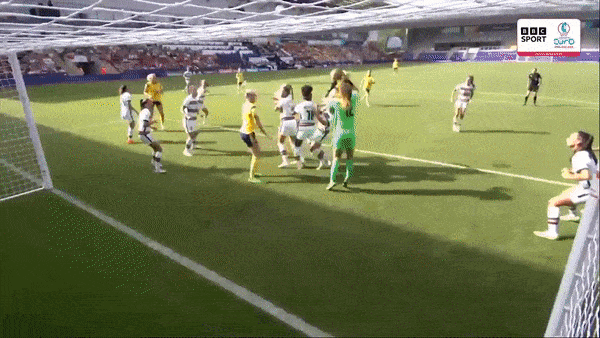 Nữ Thụy Điển vs Nữ Bồ Đào Nha 5-0: Filippa Angeldal tỏa sáng cú đúp, Carole Costa phản lưới nhà, Kosovare Asllani, Stina Blackstenius trút mưa bàn thắng giành vé tứ kết