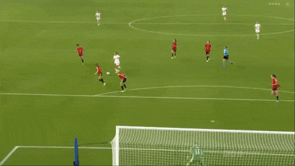 Nữ Anh vs Nữ Tây Ban Nha 1-1 (hiệp phụ 2-1): Esther Gonzalez mở tỷ số, Ella Toone gỡ hòa, Georgia Stanway chốt hạ vé bán kết ở hiệp phụ