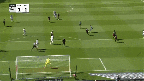 Stuttgart vs Leipzig 1-1: Christopher Nkunku mở bàn, Naouirou Ahamada tỉa bóng tinh tế, chia điểm ngày xuất trận Bundesliga