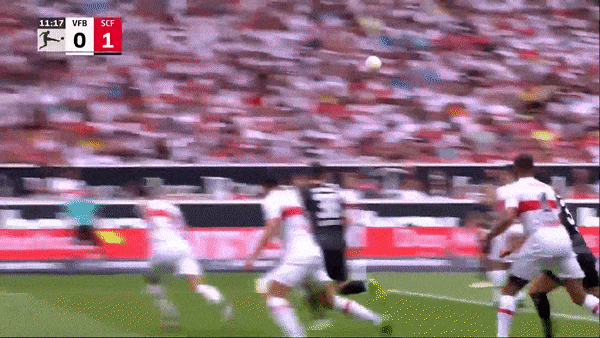 Stuttgart vs Freiburg 0-1: Sildillia bấm bóng kiến tạo đẹp mắt, Vincenzo Grifo đệm bóng cận thành ghi bàn duy nhất