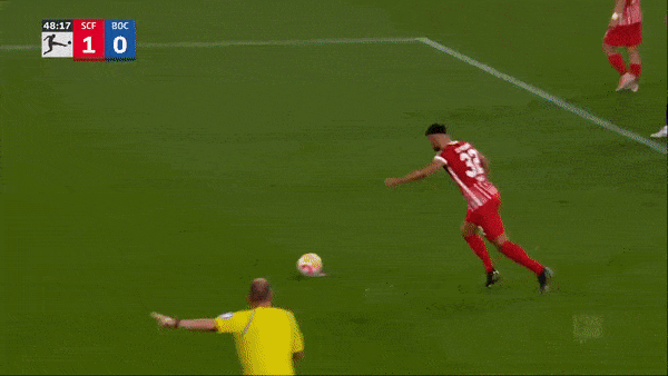 Freiburg vs Bochum 1-0: Vincenzo Grifo hỏng penalty nhưng kịp đá bồi giúp chủ sân Europa-Park Stadion giành chiến thắng