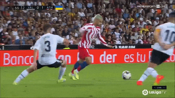 Valencia vs Atletico Madrid 0-1: VAR không công nhận bàn thắng của Yunus Musah, Thomas Lemar kiến tạo, Griezmann may mắn ghi bàn