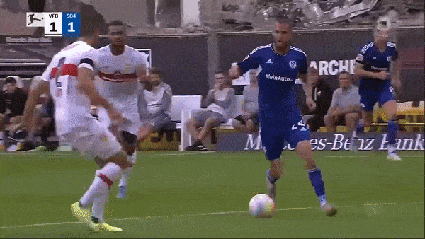 Stuttgart vs Schalke 1-1: Chris Fuhrich mở tỷ số, Simon Terodde lập tức gỡ hòa, Josha Vagnoman bị thẻ đỏ