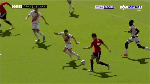 Osasuna vs Rayo 2-1: Aimar Oroz mở tỷ số, Florian Lejeune gỡ hòa, Ruben Garcia đệm bóng cận thành chốt hạ chiến thắng