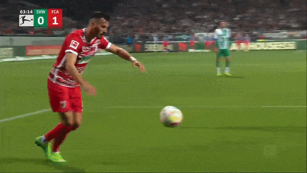 Werder Bremen vs Augsburg 0-1: VAR từ chối bàn thắng của Fullkrug, Berisha kiến tạo, Demirovic ghi bàn quyết định giành 3 điểm