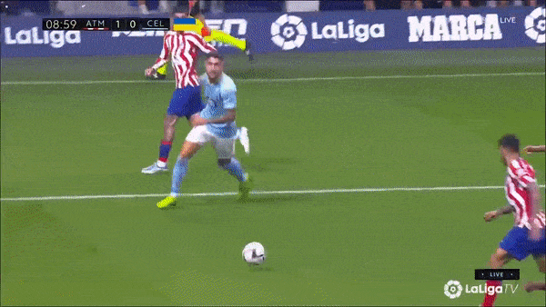 Atletico Madrid vs Celta Vigo 4-1: Correa, De Paul, Carrasco lần lượt tỏa sáng, Nunez phản lưới nhà, Veiga lập công, Atletico tạm vươn lên thứ 4 La Liga