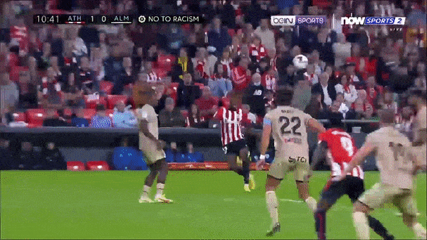 Athletic Bilbao vs Almeria 4-0: Lần lượt Inaki Williams, Oihan Sancet, Nico Williams, Mikel Vesga tỏa sáng, Athletic Bilbao tạm lọt vào tốp 3 La Liga