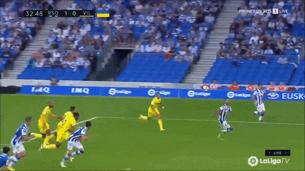 Sociedad vs Villarreal 1-0: Mikel Merino kiến tạo, Brais Mendez chớp thời cơ đệm bóng cận thành bỏ túi 3 điểm