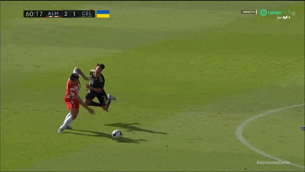 Almeria vs Celta Vigo 3-1: Gabri Veiga bị thẻ đỏ, Lazaro, Cesar Hoz, Inigo Eguaras lần lượt ngược dòng giành chiến thắng