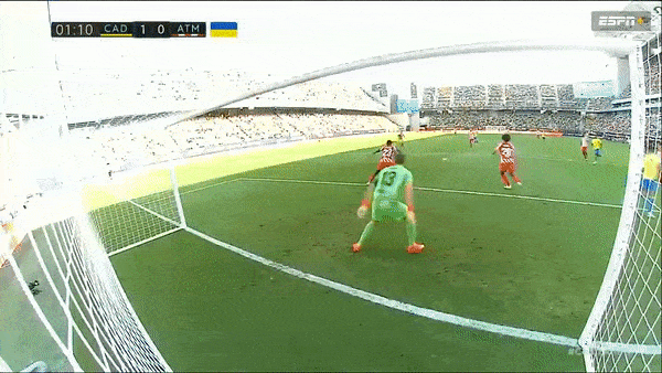 Cadiz vs Atletico Madrid 3-2: Bongonda xuất thần mở bàn phút đầu tiên, Alex, Sobrino tỏa sáng, Joao Felix ghi cú đúp nhưng không cứu thua HLV Simeone được