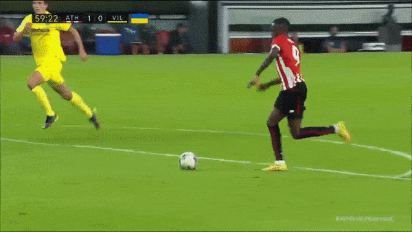 Athletic Bilbao vs Villarreal 1-0: Raul Garcia bấm bóng vượt tuyến, Inaki Williams chớp thời cơ tỉa bóng giành gọn 3 điểm