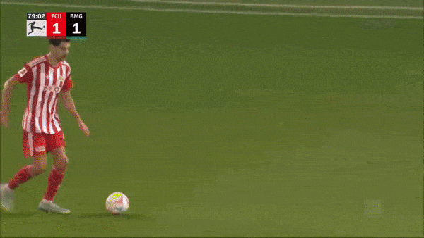 Union Berlin vs M'gladbach 2-1: Nico Elvedi đánh đầu mở bàn, Kevin Behrens gỡ hòa, Danilho Doekhi vỡ òa ấn định chiến thắng phút bù giờ