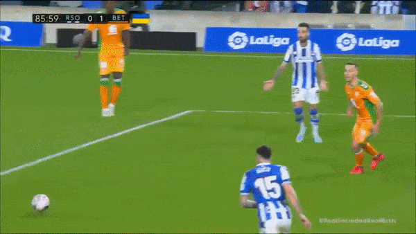 Sociedad vs Betis 0-2: Tâm điểm 5 phút cuối, Juan Cruz mở bàn từ phút 86, Borja Iglesias chốt chiến thắng phút bù giờ 90'+3