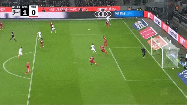 M'gladbach vs Stuttgart 3-1: Jonas Hofmann sớm áp đặt trận đấu, Marcus Thuram, Patrick Herrmann lần lượt tỏa sáng, Tiago Tomas ngậm ngùi bại trận